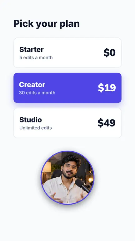 Plan compare style